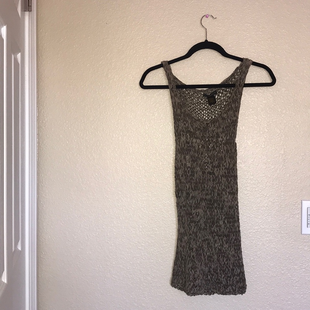 leather mini dress